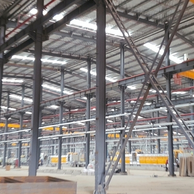 Prédio de Estrutura de Aço Pré-Fabricada com Vida Útil de 50 Anos
