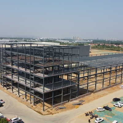 Prédio de Estrutura de Aço Pré-Fabricado Personalizado para Armazém e Oficina
