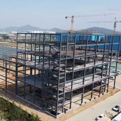 Armazém pré-fabricado de estruturas de aço com telhado multi-espansão grande