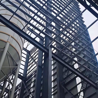 Construção de estruturas de aço pré-fabricadas