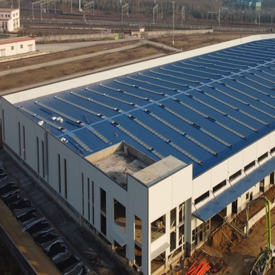 Armazém de Estrutura de Aço Pré-Fabricada 1.8mm-3.0mm Galvanizado