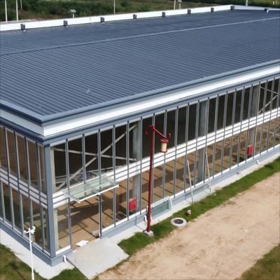 Estrutura de Aço Pré-Fabricada para Hangar com Isolamento em Painel Sanduíche para Armazenamento a Frio