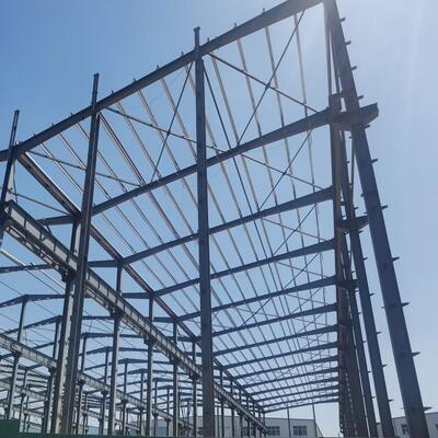 Oficina de construção de aço para armazém de pré-fabricação Oficina de edifícios de estrutura de aço para casas pré-fabricadas
