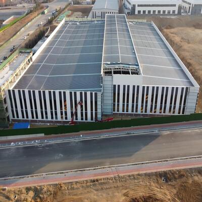 Casas Prefrafricadas Armazém Estrutura de Aço Construções Oficina Construções Pré-fabricadas Armazém