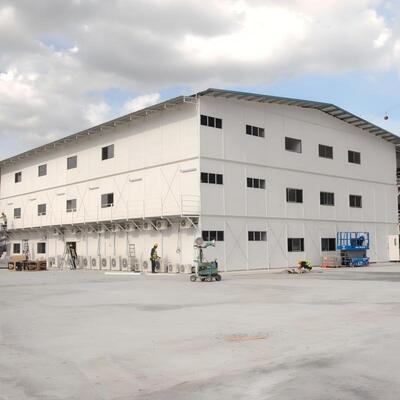 Hotel de Estrutura de Aço Pré-fabricada Personalizada para Edifício Comercial
