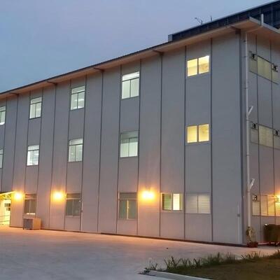 Edifício prefabricado de estruturas de aço para alojamento em resorts