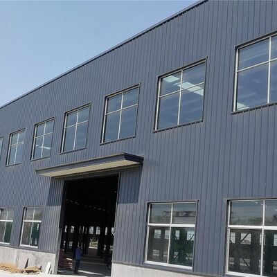 Armazéns pré-fabricados de aço pesado para armazenagem industrial