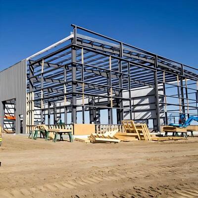 Armazém conectado por parafuso de estrutura de aço pré-fabricada com garantia de qualidade para uso industrial ou de armazenamento