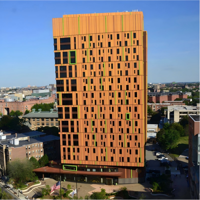 Edifício de escritórios de estruturas pré-fabricadas de aço