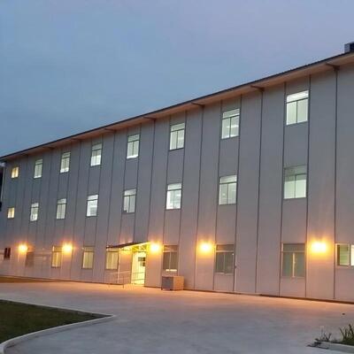 Edifício de escritórios de estruturas pré-fabricadas de aço