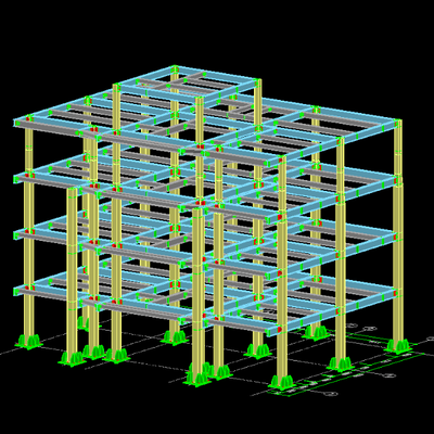 Edifício de hotel de luxo com estrutura pré-fabricada de aço para projetos de resort
