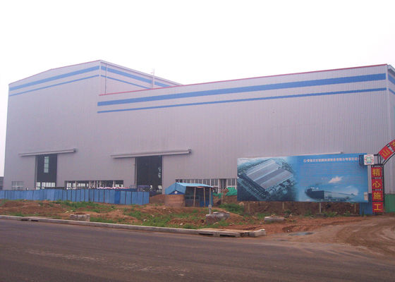 Fabricação de estruturas de aço leve pré-fabricadas