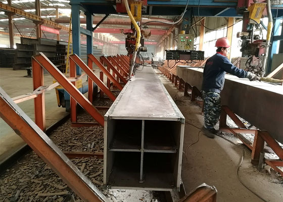 Fabricantes de Colunas de Aço Caixa Q235B Q355B ASTM A36 Vigas Estruturais