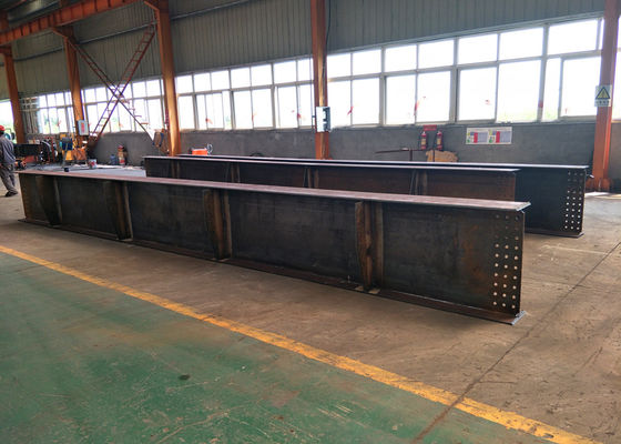 Acero estrutural soldado com vigas H Q235B Q355B ASTM A36