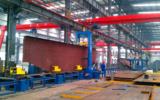 Aço estrutural de viga H soldado sob medida Q235B Q355B ASTM A36