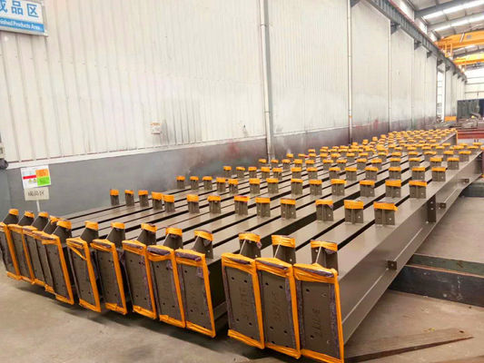 Viga de aço em forma de H Q235B Q355B ASTM A36 Fabricação de aço estrutural