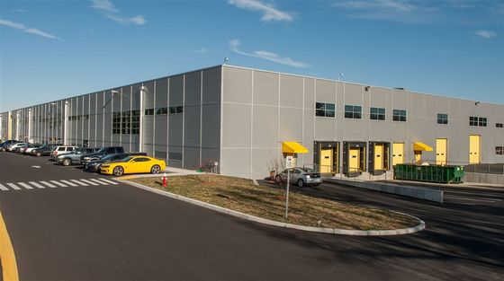 Prédio de Oficina de Aço Pré-Fabricado com Isolamento de Lã de Rocha