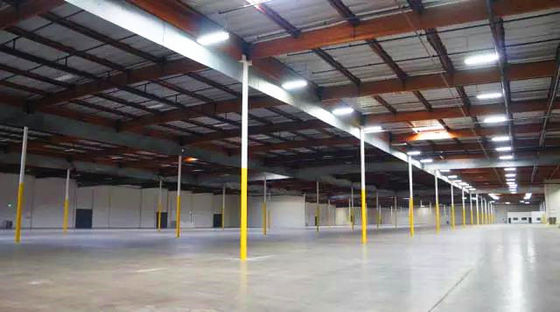 Estrutura de aço industrial forte Edifício de armazém Estrutura de portal galvanizado de metal