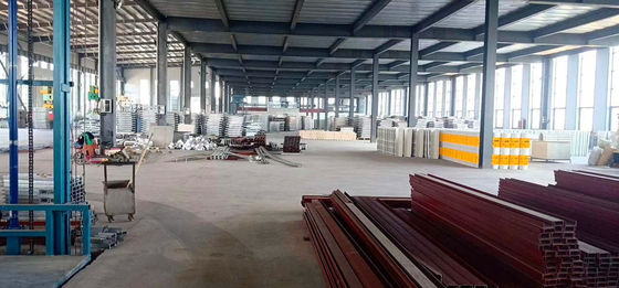 Edifícios pré-fabricados de secção H para oficinas de aço e metal para armazenagem