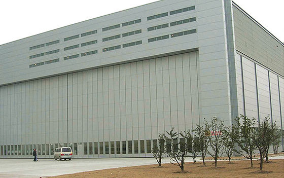 Hangar de Avião com Estrutura de Aço com Aço Q235B Q355B ASTM A36