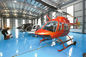 Oficina de manutenção da estrutura da armação de aço da construção do hangar do helicóptero da construção de aço