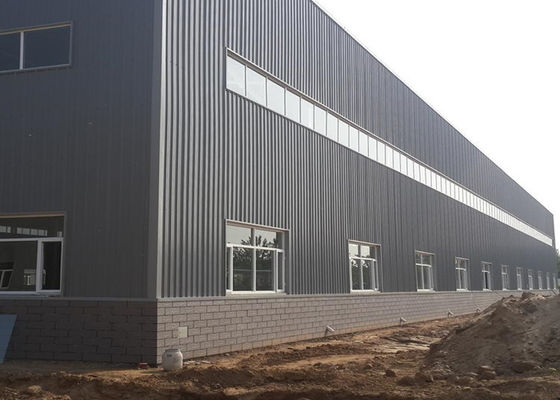 Fabrica industrial durável Estrutura de aço Edifício de construção