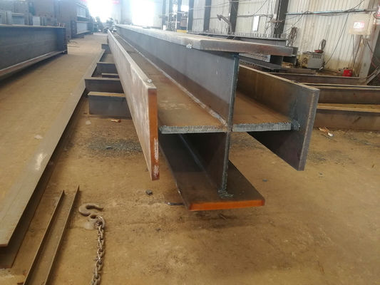 Coluna Cruzada de Estrutura de Aço Pré-Fabricada Galvanizada por Imersão a Quente