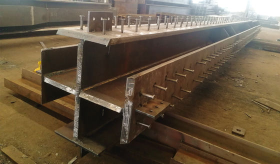 Coluna Cruzada de Estrutura de Aço Pré-Fabricada Galvanizada por Imersão a Quente