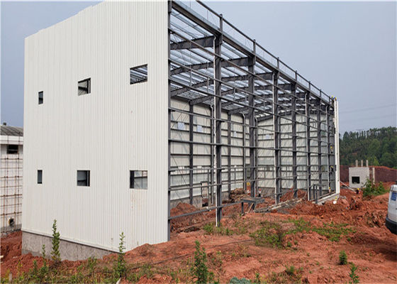 Edifícios industriais pré-fabricados de aço com estrutura Q235B/Q355B