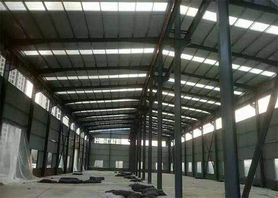 Pre armazém da construção de aço/construção de grande resistência construção de aço com iluminação