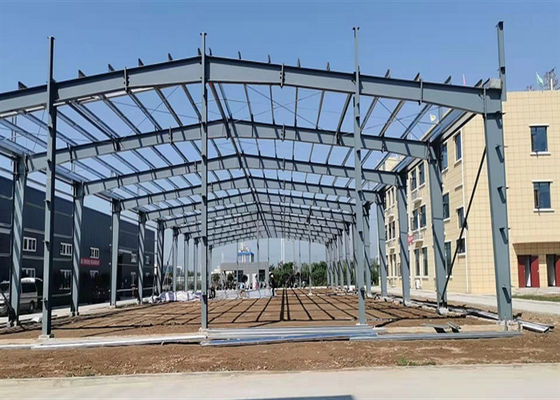 50Mx20M Armazém de aço pré-fabricado com estrutura galvanizada