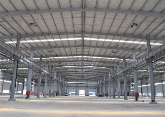 Prédio de Armazém Pré-Fabricado em Aço com Isolamento de Lã de Rocha, Durabilidade de 50 Anos