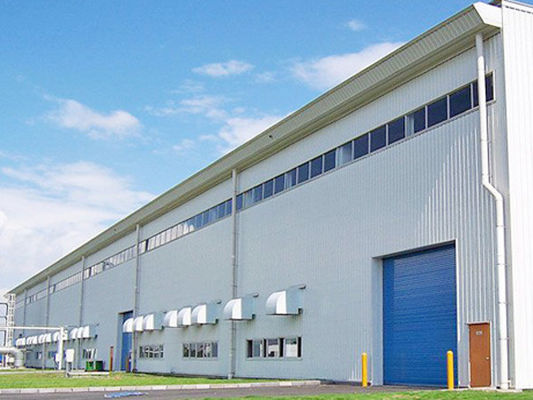 Armazém de estruturas industriais de aço prefabricadas e robustas para fábrica