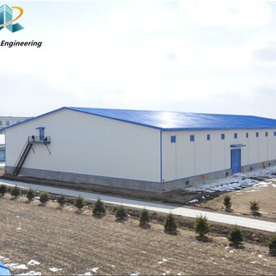 Armazém de Estrutura de Aço Pré-fabricado entregando excelente tenacidade e resistência sísmica para soluções de construção seguras e