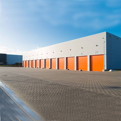 Estrutura de aço leve pré-fabricada Garagem de metal comercial