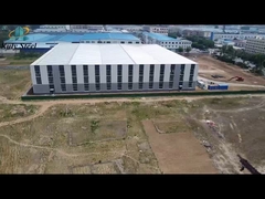 Armazém de estruturas de aço