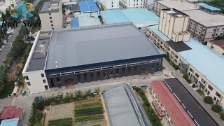 Oficina de estrutura de aço pré-fabricada